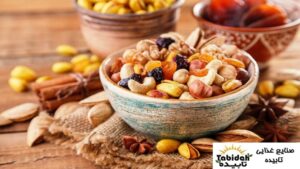 آجیل بسته بندی با میوه خشک